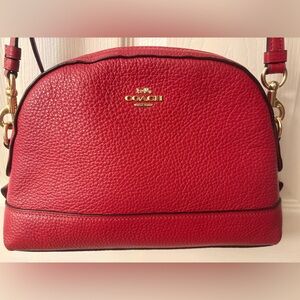 Coach Cherry Red Crossbody Bag